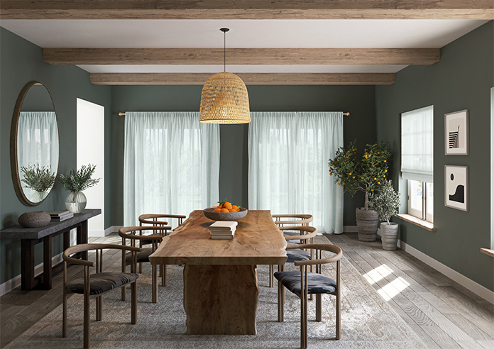 Livorno Voile, Pale Duck Egg - Made to Measure Curtains - Image 16